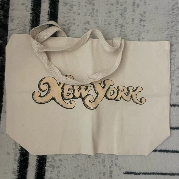 New York Magazine Canvas Tote Bag - Cream - Picture 1 of 4